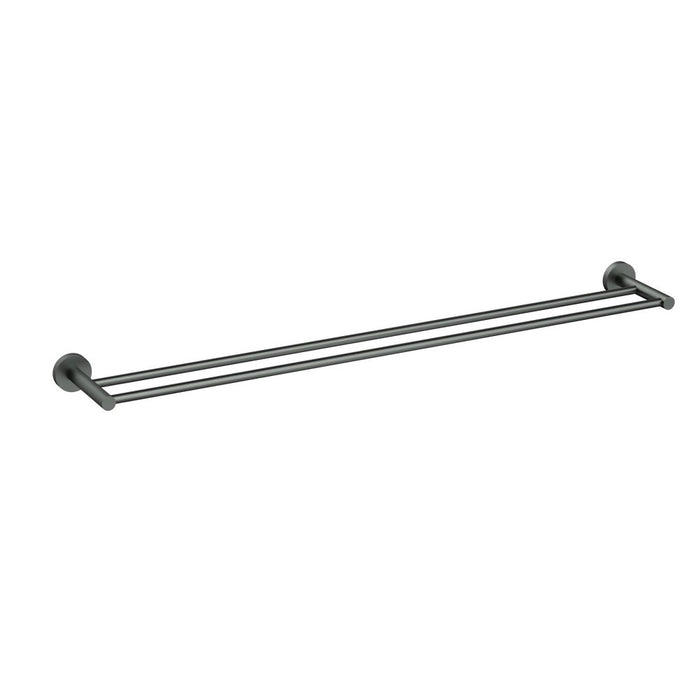 900mm ACL Otus Slimline Stainless Steel Double Round Towel Rail