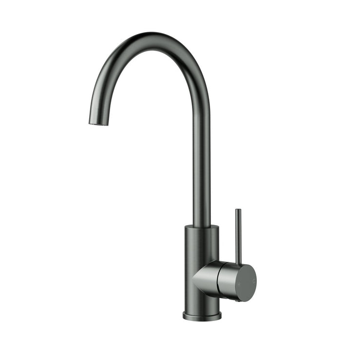 ACL Otus Slimline Stainless Steel Gooseneck Sink Mixer