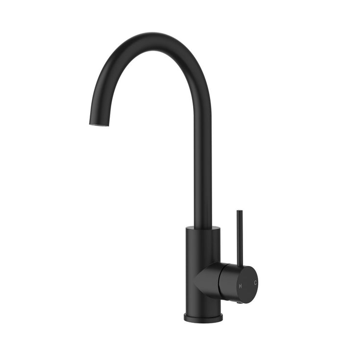 ACL Otus Slimline Stainless Steel Gooseneck Sink Mixer