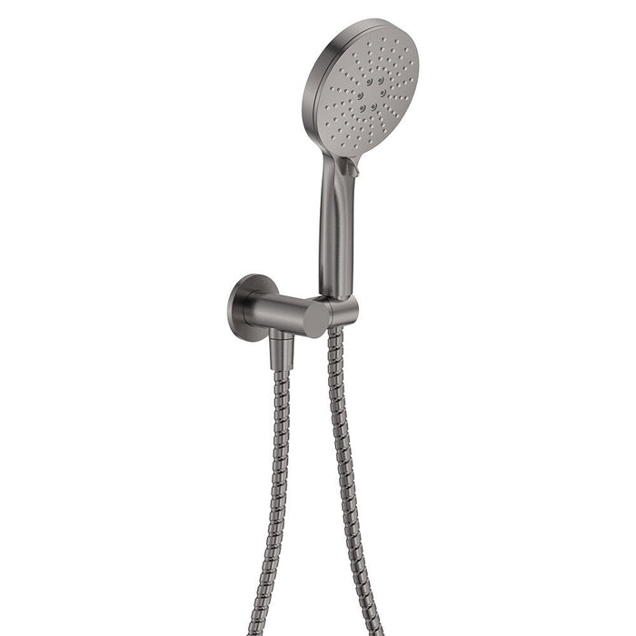 Fienza Empire Solid Brass Round Plate Slim Hand Shower