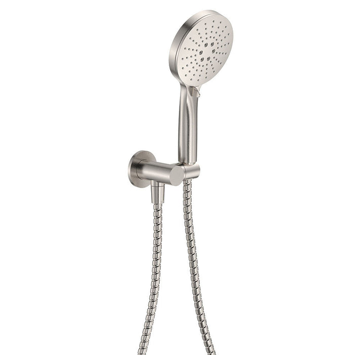 Fienza Empire Solid Brass Round Plate Slim Hand Shower