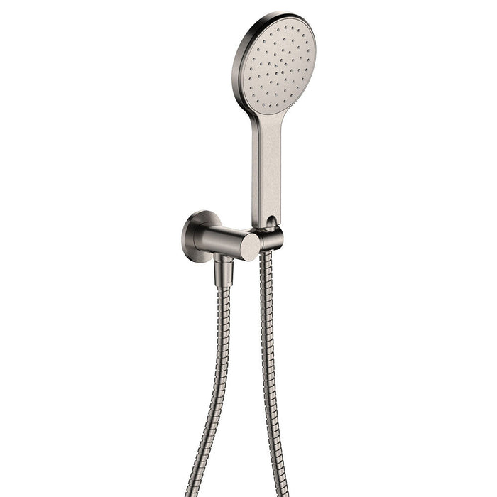 Fienza Kaya Solid Brass Round Plate Hand Shower