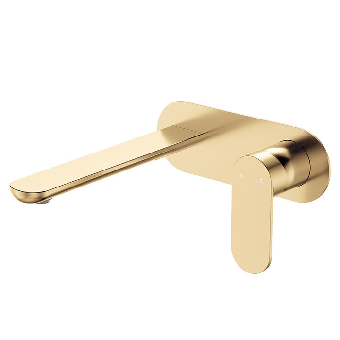 200mm Fienza Empire Stainless Steel And Lead-free Brass Wall Basin/Bath Mixer