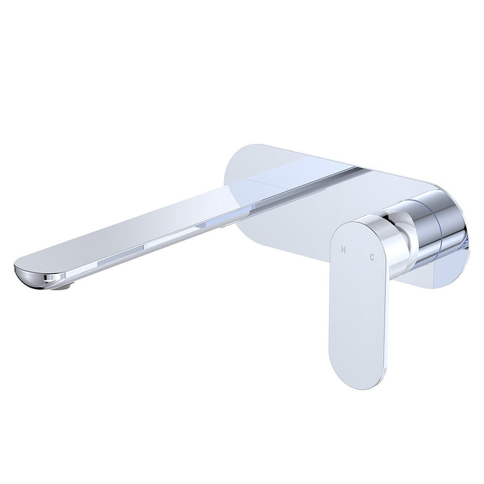 200mm Fienza Empire Stainless Steel And Lead-free Brass Wall Basin/Bath Mixer