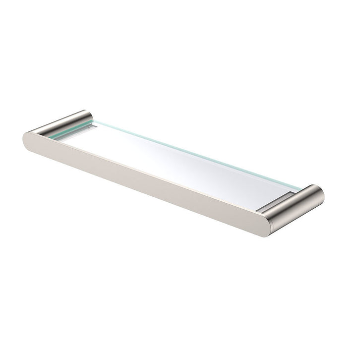 430mm Fienza Empire Stainless Steel Slim Glass Shelf
