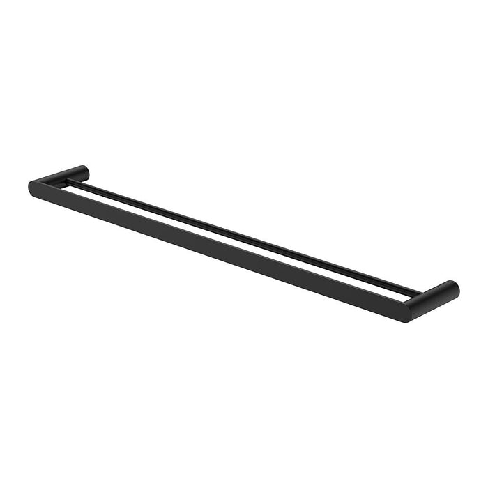 800mm Fienza Empire Stainless Steel Round Slim Double Towel Rail