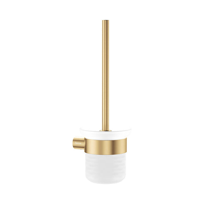 Fienza Empire Stainless Steel Slim Toilet Brush & Holder