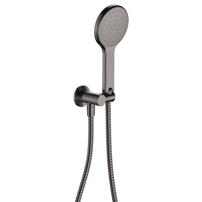 Fienza Kaya Solid Brass Round Plate Hand Shower