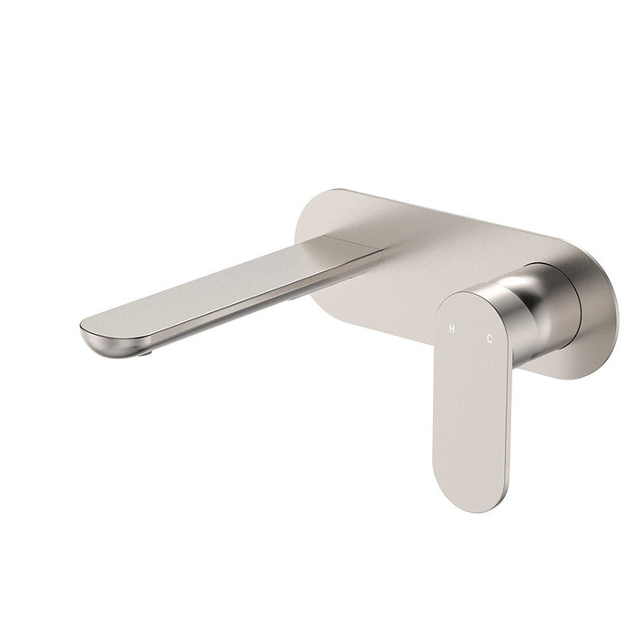 160mm Fienza Empire Stainless Steel And Lead-free Brass Wall Basin/Bath Mixer