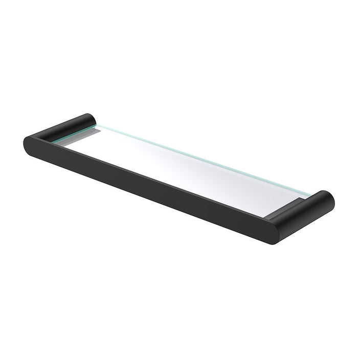 430mm Fienza Empire Stainless Steel Slim Glass Shelf