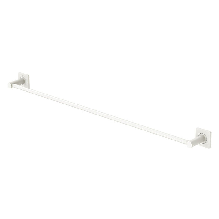 900mm Fienza Sansa Stainless Steel Square Plate Single Towel Rail