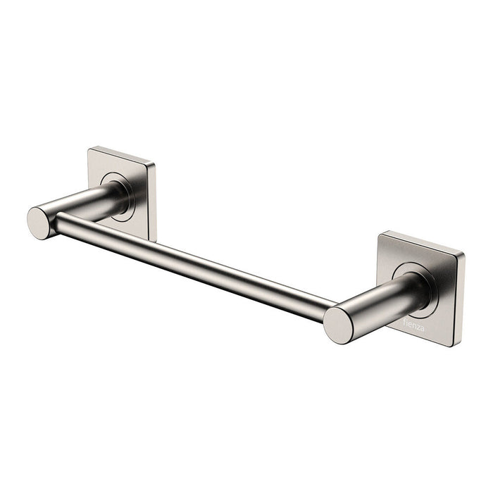 300mm Fienza Sansa Stainless Steel Square Plate Single Towel Rail