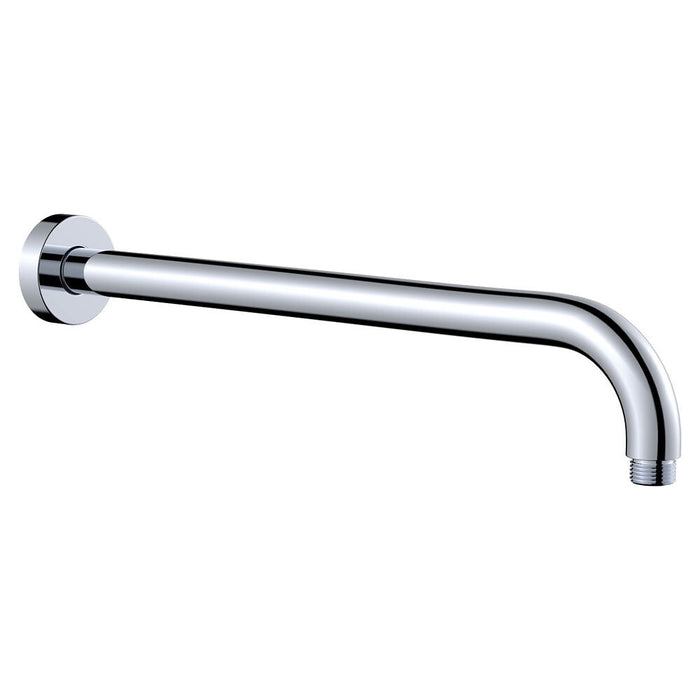 400mm Fienza Kaya Brushed Copper Stainless Steel Round Shower Arm