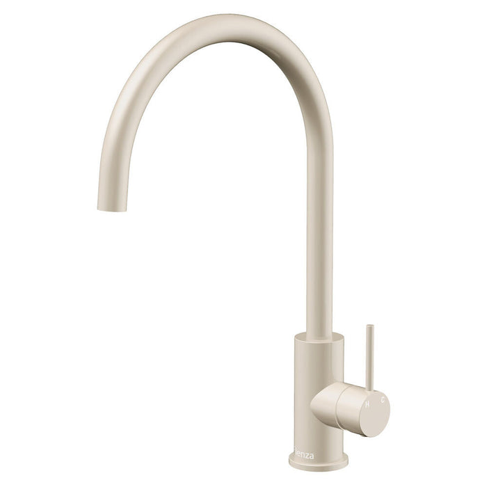 Fienza Kaya Solid Brass Round Sink Mixer