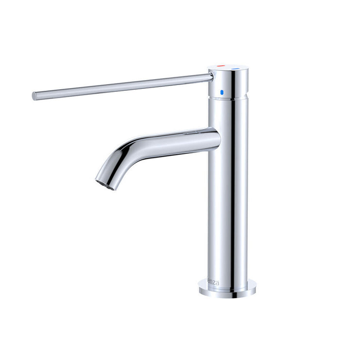 Fienza Kaya Solid Brass Round Care Basin Mixer