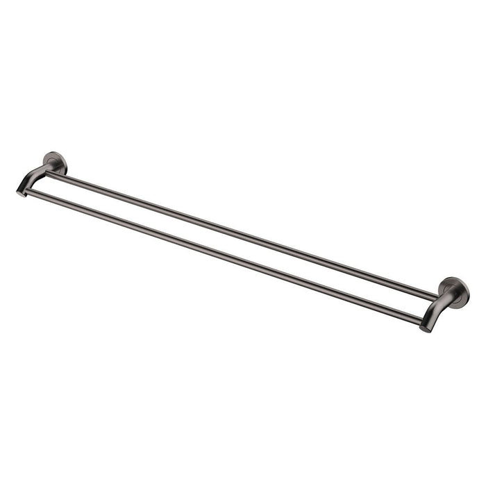 900mm Fienza Kaya Stainless Steel Round Double Towel Rail
