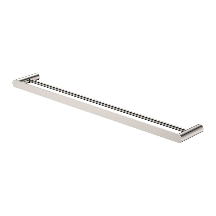 800mm Fienza Empire Stainless Steel Round Slim Double Towel Rail