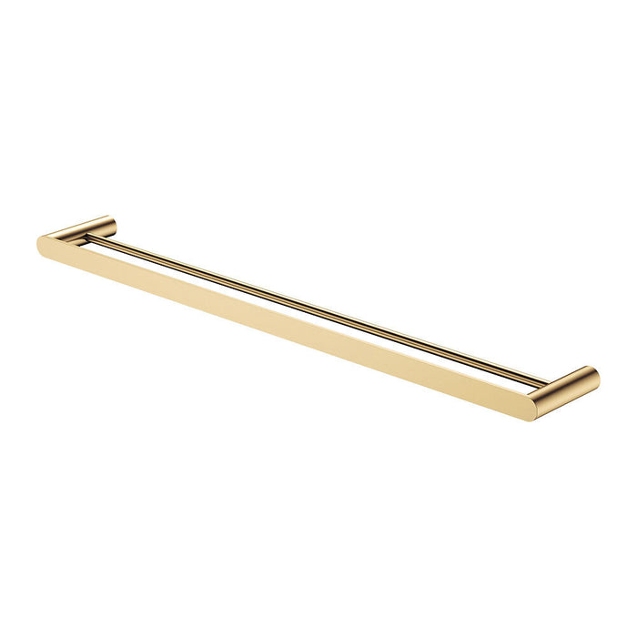 800mm Fienza Empire Stainless Steel Round Slim Double Towel Rail