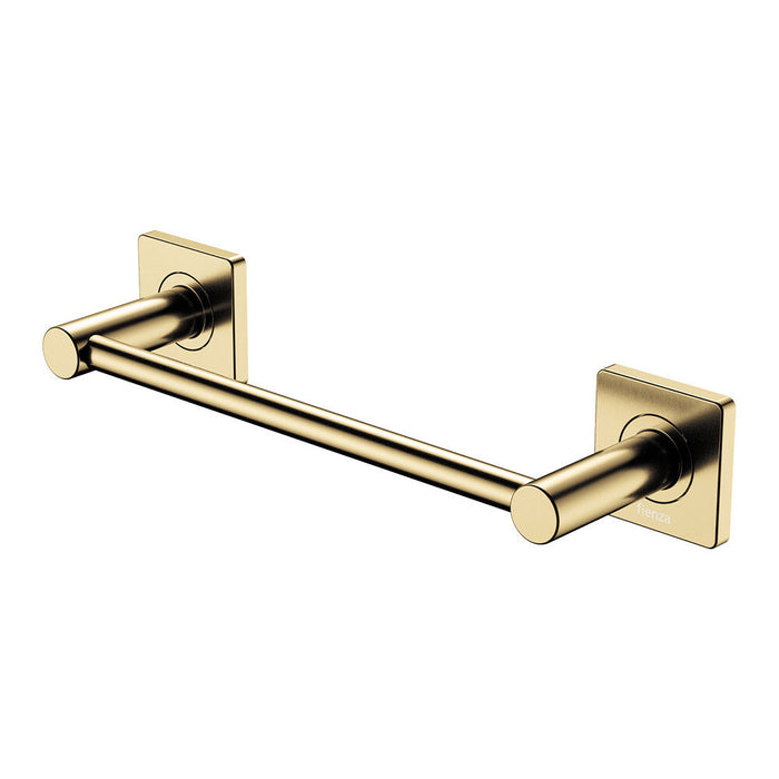 300mm Fienza Sansa Stainless Steel Square Plate Single Towel Rail