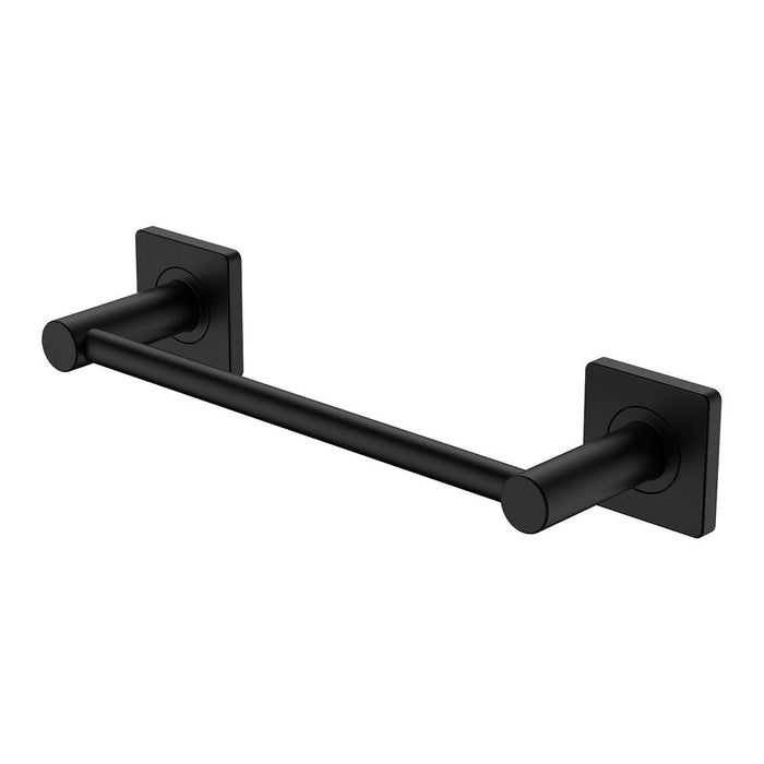 300mm Fienza Sansa Stainless Steel Square Plate Single Towel Rail