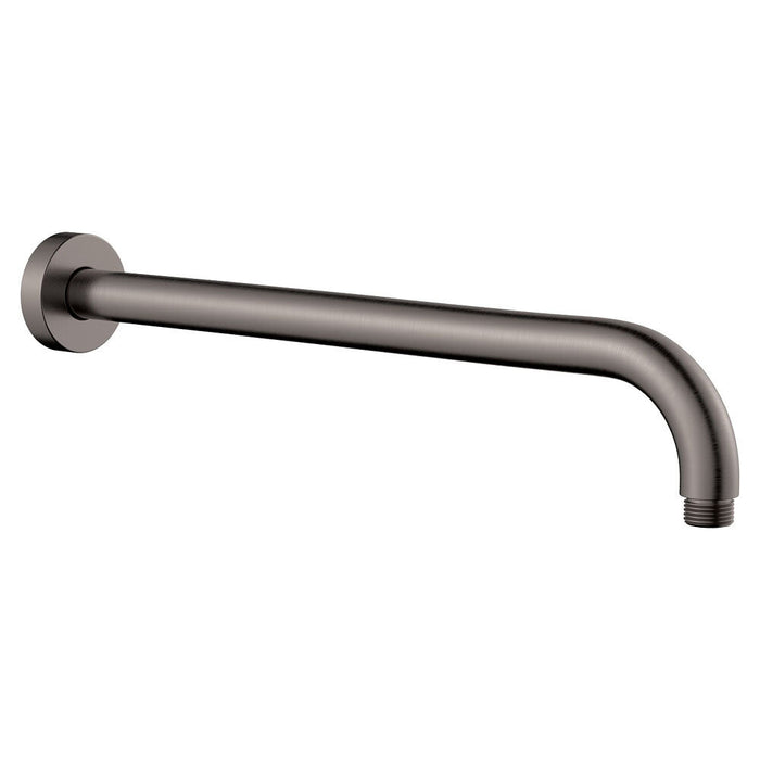 400mm Fienza Kaya Brushed Copper Stainless Steel Round Shower Arm