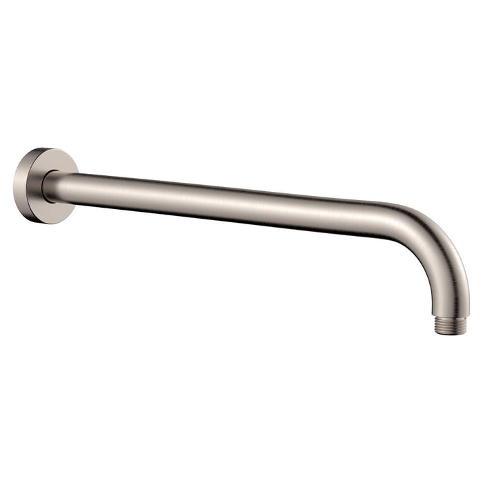 400mm Fienza Kaya Brushed Copper Stainless Steel Round Shower Arm