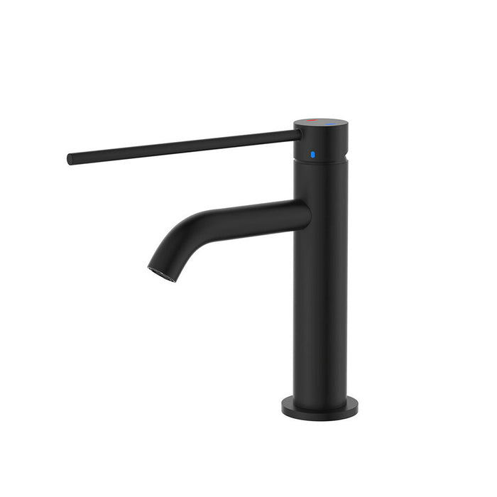Fienza Kaya Solid Brass Round Care Basin Mixer