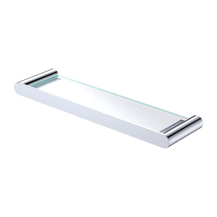 430mm Fienza Empire Stainless Steel Slim Glass Shelf