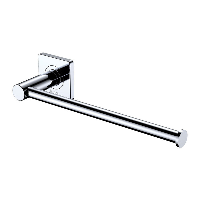 266mm Fienza Sansa Stainless Steel Square Plate Toilet Roll Holder