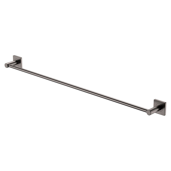 900mm Fienza Sansa Stainless Steel Square Plate Single Towel Rail