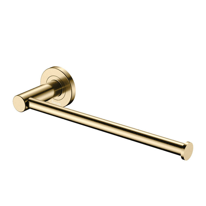 265mm Fienza Kaya Stainless Steel Round Toilet Roll Holder