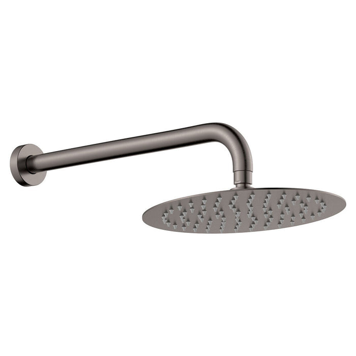 250mm Fienza Kaya Stainless Steel Round Shower Arm Set