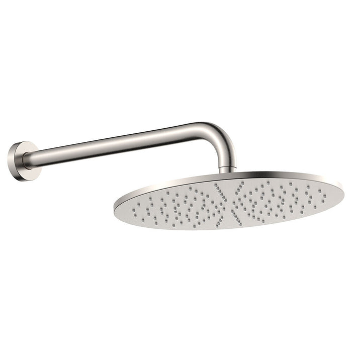 303mm Fienza Empire Stainless Steel Round Slim Shower Arm Set
