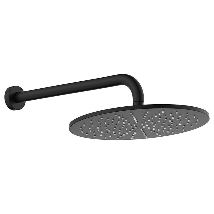 303mm Fienza Empire Stainless Steel Round Slim Shower Arm Set