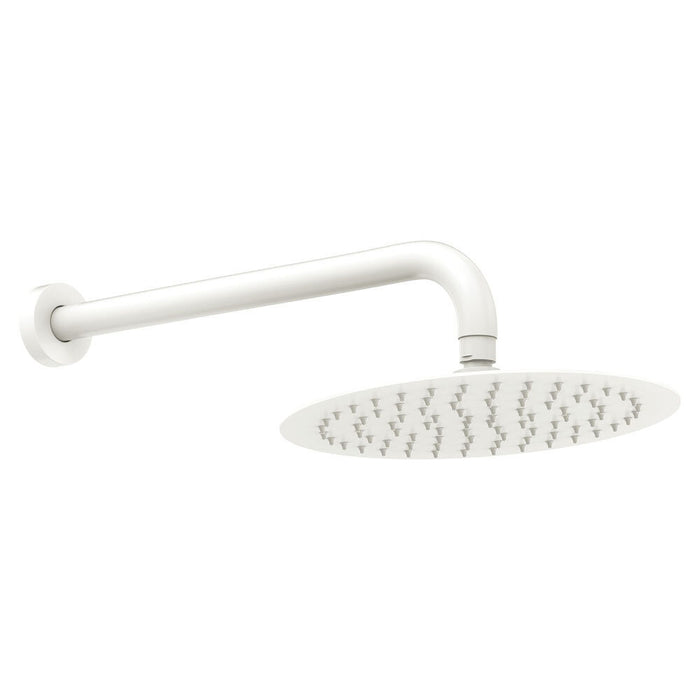 250mm Fienza Kaya Stainless Steel Round Shower Arm Set