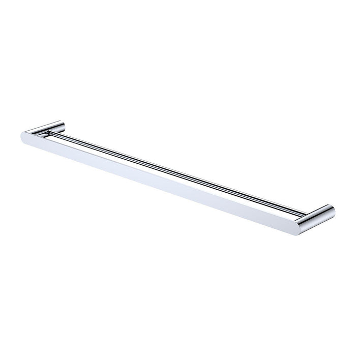 800mm Fienza Empire Stainless Steel Round Slim Double Towel Rail