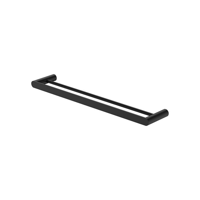 600mm Fienza Empire Stainless Steel Round Slim Double Towel Rail