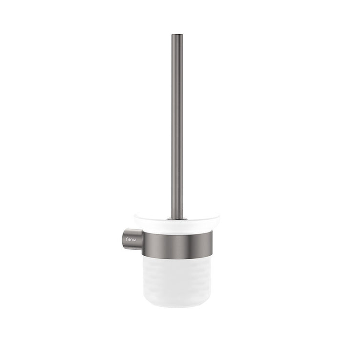 Fienza Empire Stainless Steel Slim Toilet Brush & Holder