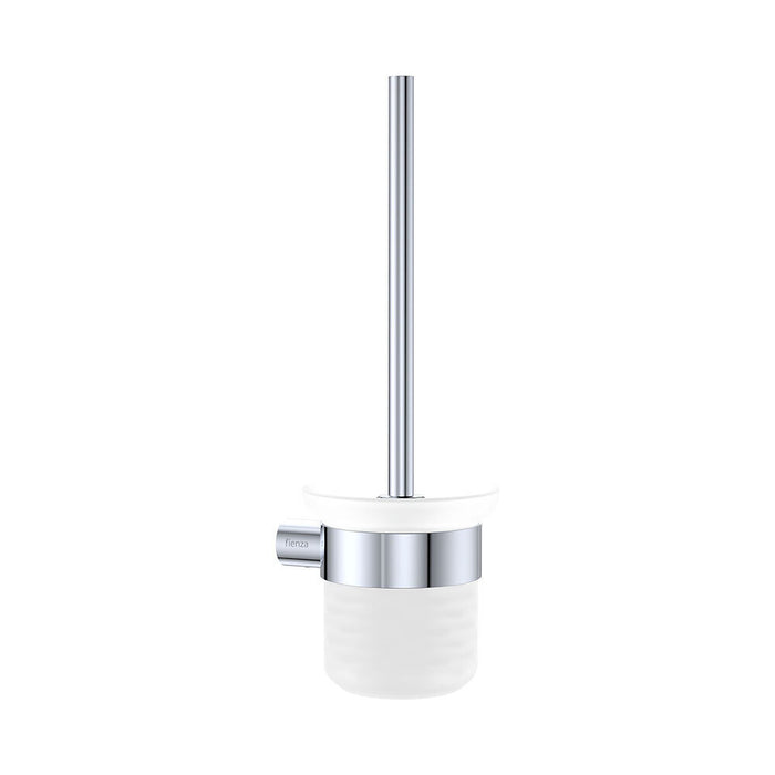 Fienza Empire Stainless Steel Slim Toilet Brush & Holder