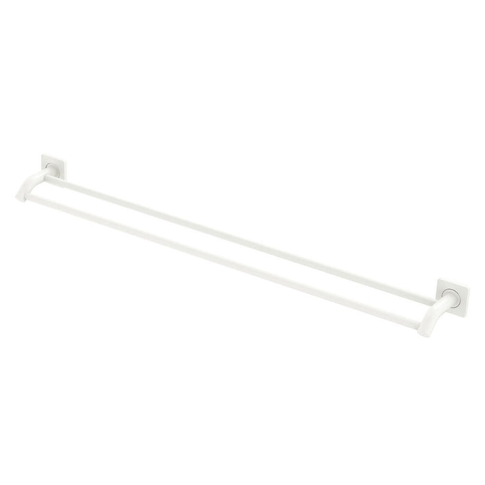 900mm Fienza Sansa Stainless Steel Square Plate Double Towel Rail