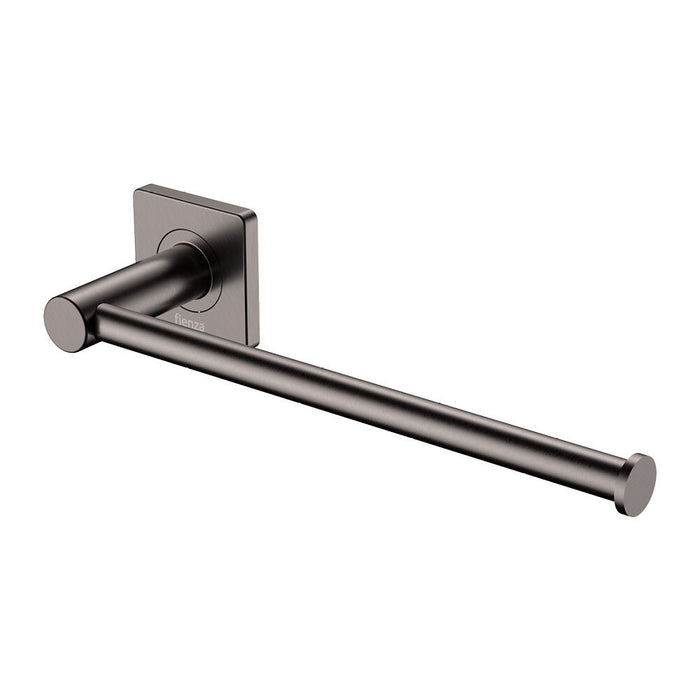 266mm Fienza Sansa Stainless Steel Square Plate Toilet Roll Holder