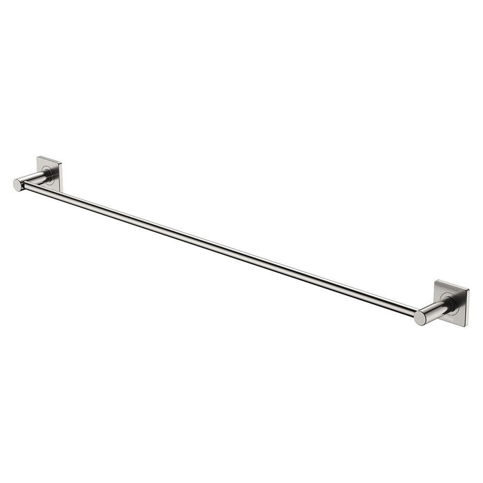 900mm Fienza Sansa Stainless Steel Square Plate Single Towel Rail