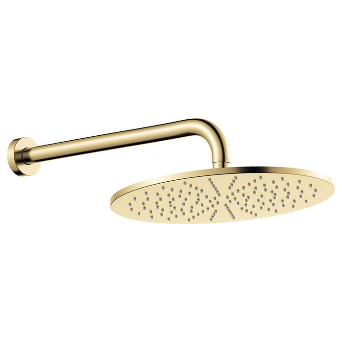 303mm Fienza Empire Stainless Steel Round Slim Shower Arm Set