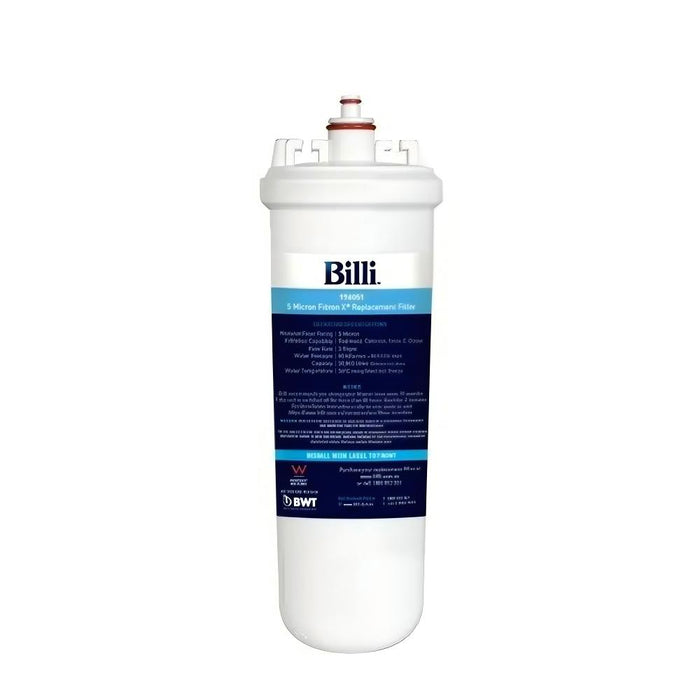 Billi Replacement Filter Series - HSD Fibron XT, 5 Micron Fibron X & 0.2 Micron Fibron XC