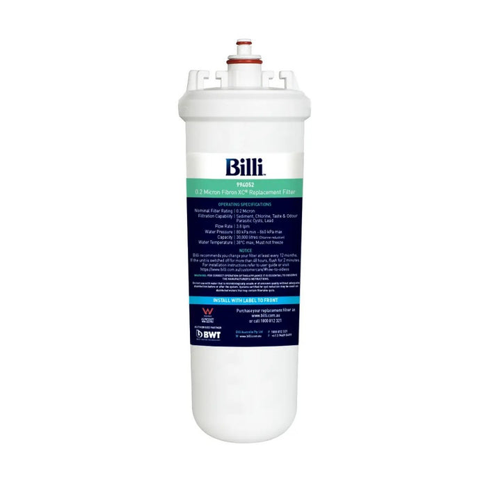 Billi Replacement Filter Series - HSD Fibron XT, 5 Micron Fibron X & 0.2 Micron Fibron XC