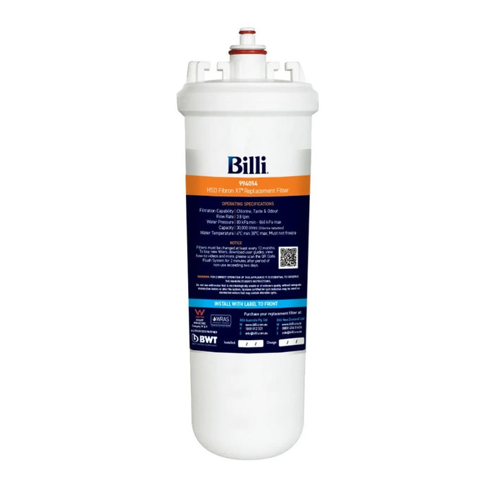 Billi Replacement Filter Series - HSD Fibron XT, 5 Micron Fibron X & 0.2 Micron Fibron XC
