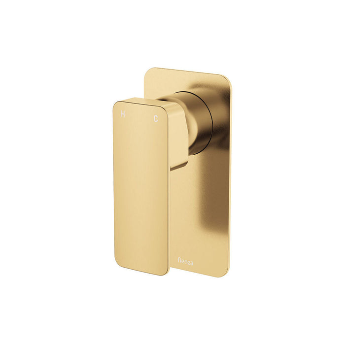 Fienza Tono Lead-free Brass Rectangular Plate Wall Mixer