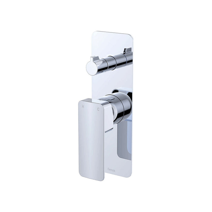 Fienza Tono Lead-free Brass Rectangular Plate Wall Diverter Mixer