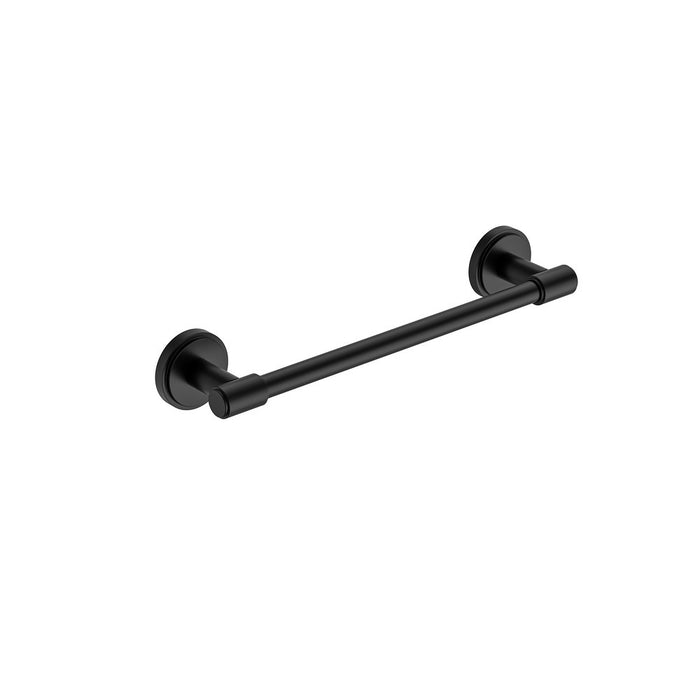 250mm BK Cambridge Guest Brass Round Single Towel Rail