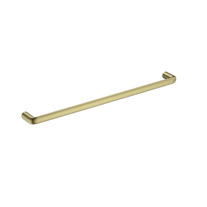 800mm BK BERLIN Brass Round Single Towel Rail